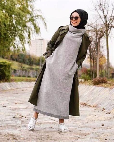 20 Attractive Hijab Winter Outfits Buzz 2018