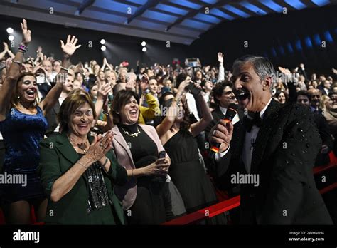 Sanremo Italien Februar Fiorello Bei Der Ausgabe Des