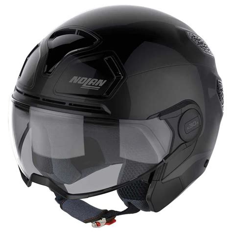 Nolan N T Cassic Open Face Helmet Black Motardinn