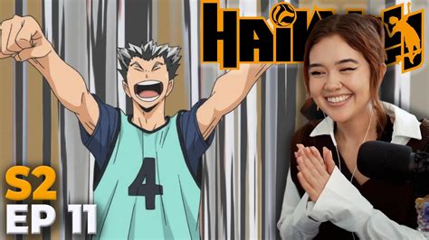 Nothing Beats Bokuto Haikyuu Season 2 Episode 11 Reaction Youtube