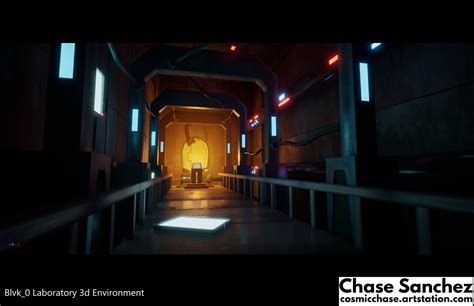 Chase Sanchez - Blvk_0 Laboratory 3d Environment Art