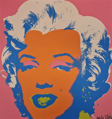 Andy Warhol Marilyn Monroe Lithograph Limited Xx Cmoa Signed Etsy Uk