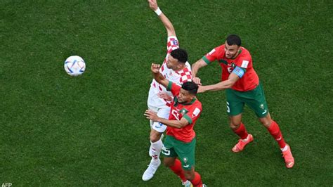 كاس العالم 2022 المغرب وكرواتيا يفترقان على نتيجة التعادل صفر صفر