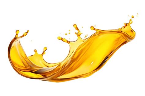 Premium Photo | Oil splash isolated on a transparent background Olive ...