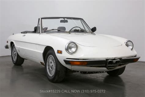 1971 Alfa Romeo 1750 Spider Veloce Beverly Hills Car Club