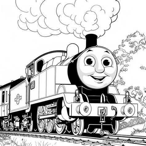 Thomas And Friends Coloring Pages - Free & Printable!