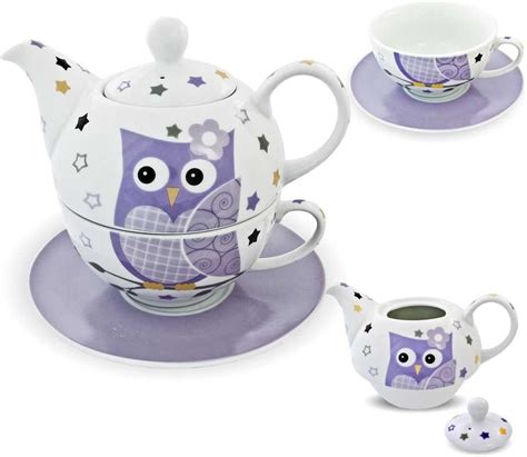 Porzellan Tee Set Tea For One Teeservice Teekanne Tasse Untersetzer