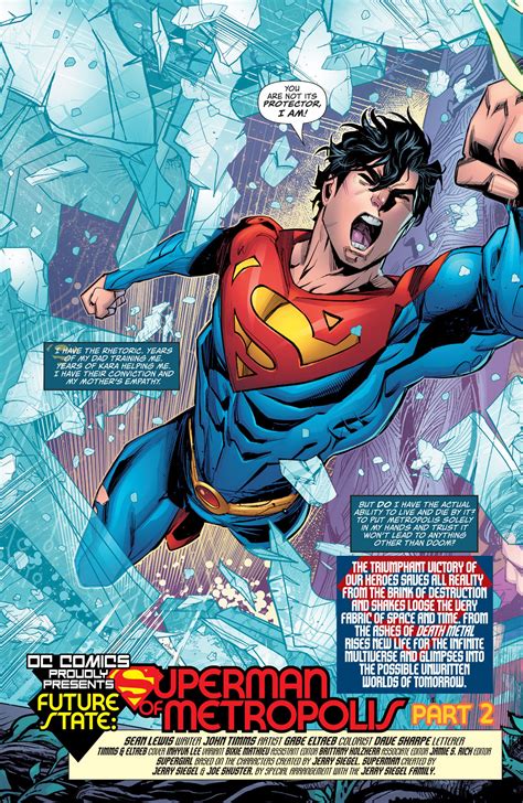 Future State Superman Of Metropolis Page Preview And Covers