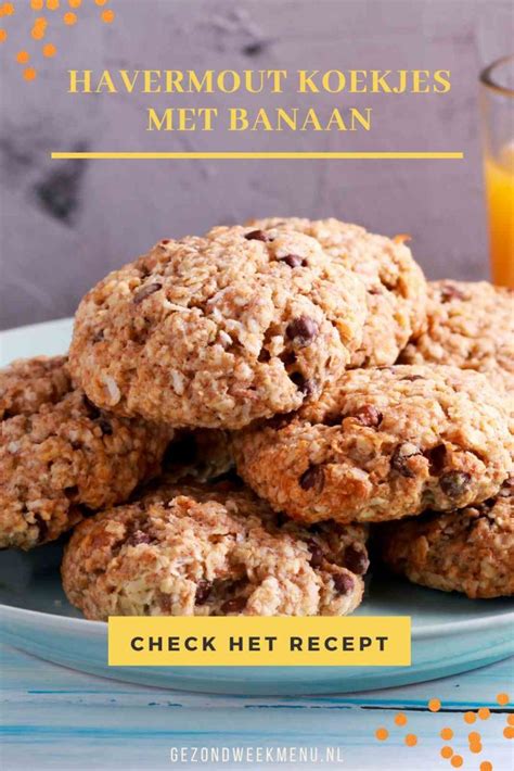 Gezonde Koekjes Bakken Zonder Suiker Bananen Koeken