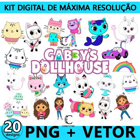 Kit Digital A Casa M Gica Da Gabi Elo Produtos Especiais