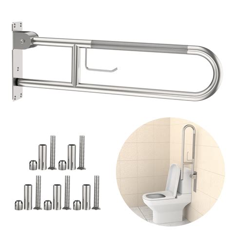 Toilet Grab Bar Inch Yuande Brushed Nickel Anti Slip Support Rail