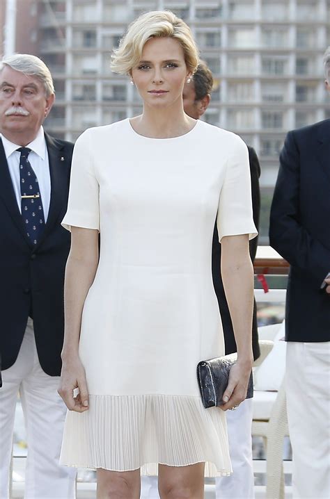 Princess Charlene Of Monaco Charlene Von Monaco Carolina Herrera Real