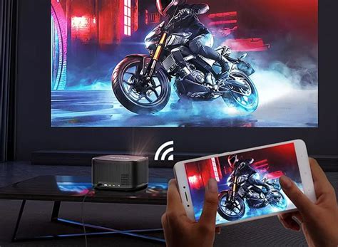 Byintek X30 prenosni LED projektor, Full HD, WiFi, Bluetooth, 650 ...