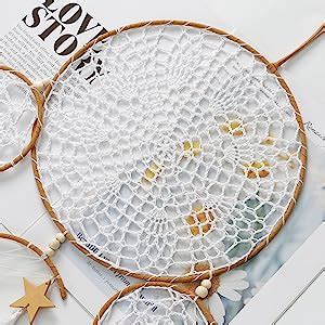 Lomohoo Dream Catchers Set Of Moon And Sun Design Boho Wall Hanging