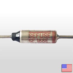 5x NEC SEFUSE SF188E Thermal Fuse Cutoff- 5pcs 188C - US Seller- Free ...