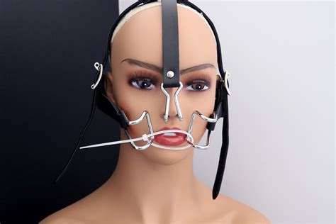 Mouth Spreader Gag Nose Hook Sex Fetish Restraints BDSM Etsy