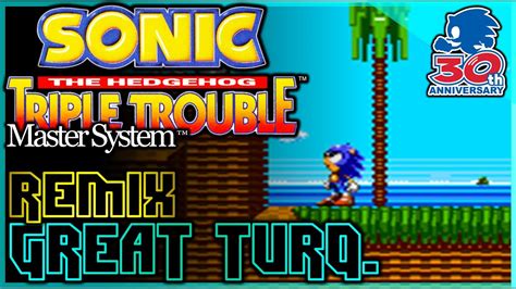 Great Turquoise Zone Sonic Triple Trouble Th Anniversary Youtube