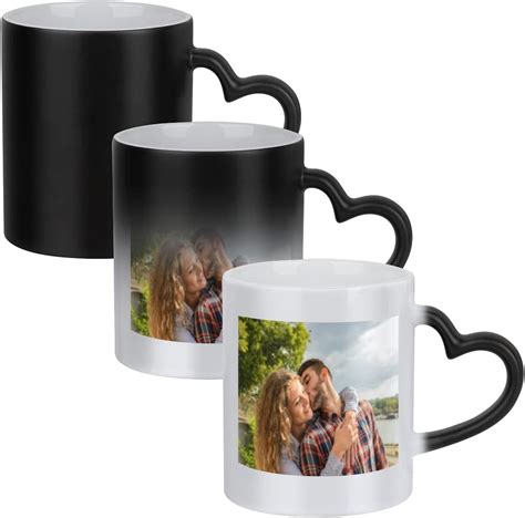 Taza Personalizada Sensible Al Calor Taza Personalizada Que Cambia De