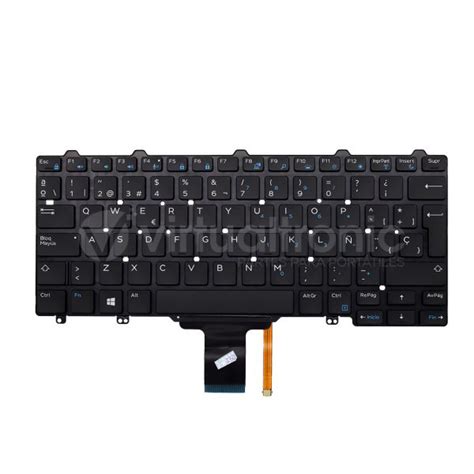 Teclado Dell Latitude E7270 E5270 Iluminado Virtual Tronic