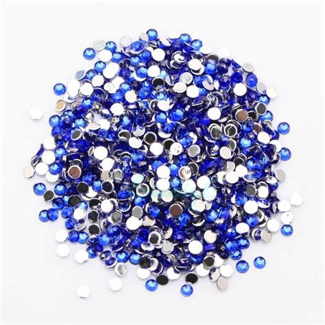 2000pcs Sparkling Resin Rhinestone Flatback Crystal 2mm 14 Facets Gems