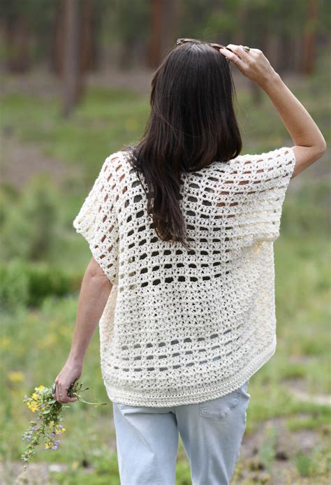 Summer Cardigan Crochet Pattern Mama In A Stitch