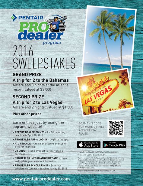 Sweepstakes Flyer On Behance