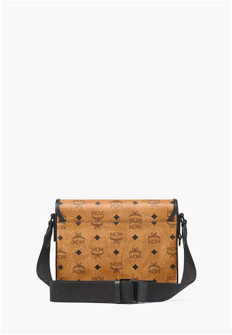 Buy MCM Klassik Messenger In Visetos 2023 Online ZALORA Singapore