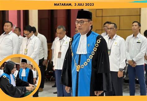 Ketua PTUN Mataram Melantik I Gede Eka Putra Suartana Sebagai Wakil