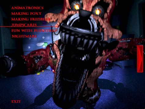 FnaF4 Nightmare Foxy Jumpscare By Kana The Drifter On DeviantArt