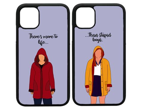 Stranger Things Matching Phone Cases Eleven And Max Best Etsy