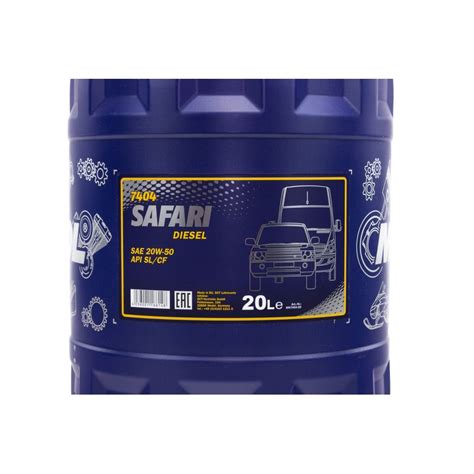 MANNOL Motoröl 20W-50 Safari API SN/CH-4 20 Liter online im MVH S, 59,95