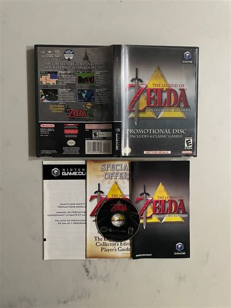 Legend of Zelda Collectors Edition Authentic Nintendo Gamecube Game - Etsy