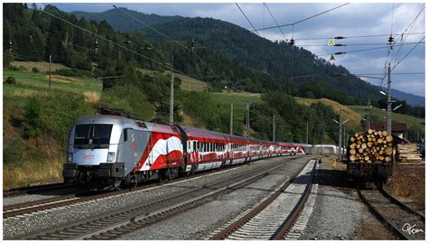 Schi Wm Railjet F Hrt Als L Ngste Fahne Sterreichs Mit Dem