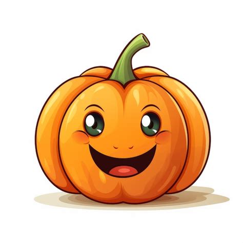 Premium AI Image | Happy Pumpkin Cartoon Mascot