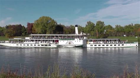 Dampfschiff DRESDEN In Dresden Johannstadt Steam Boat DRESDEN At The