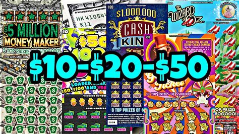 Mix Of Pa Lottery Scratch Off Tickets Willy Wonka Million