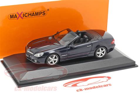 Minichamps Mercedes Benz Sl Class R Year Dark Blue