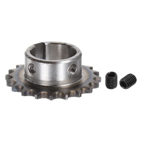 Uxcell Iso Din B Roller Chain Sprocket B Type Mm Bore Pitch