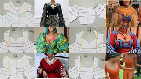 How To Cut Trendy Necklines Drafting Different Types Of Necklines Neck Tightening Neck