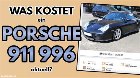 Was Kostet Ein Porsche Aktuell Ea Mechanics Youtube