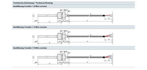 Screw In Probe G1 2 With Glass Fibre Cable Testo Sensor English