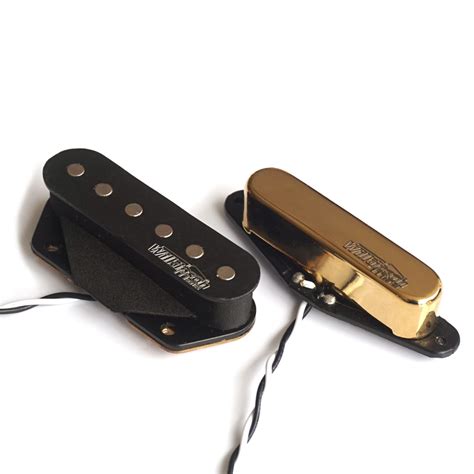 Wilkinson Wov Pickup Set Bridge Neck Gold Vintage Single Coil For