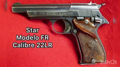 PISTOLA 22 LR STAR modelo F made in Spain semi automática YouTube