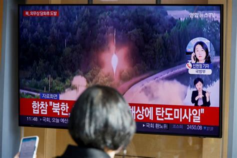 North Korea Fires New Ballistic Missile Off East Coast Ignoring Summit