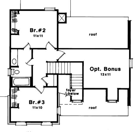 European Style House Plan 3 Beds 25 Baths 1786 Sqft Plan 41 130