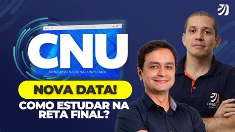 CONCURSO NACIONAL UNIFICADO CNU NOVA DATA CONFIRMADA COMO ESTUDAR