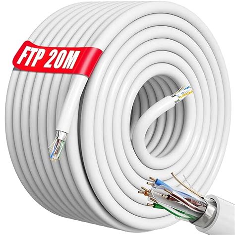 Cavo Ethernet Cat 6 Da 20m RJ45 Cavo Cavo Di Rete LAN Cat 6 FTP