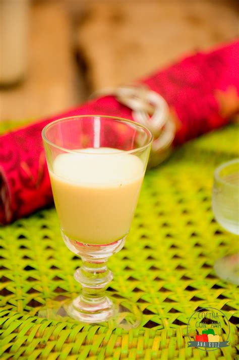 Licor De Chocolate Blanco Cocina Con Ana