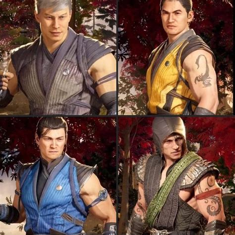 Epic Male Ninjas In Mortal Kombat