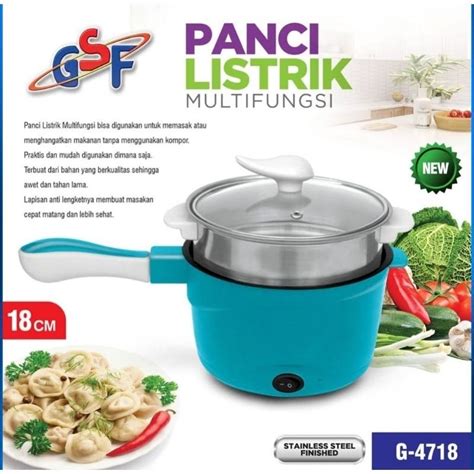 Jual Panci Listrik Serbaguna Steaming Pan Panci Listrik Multifungsi